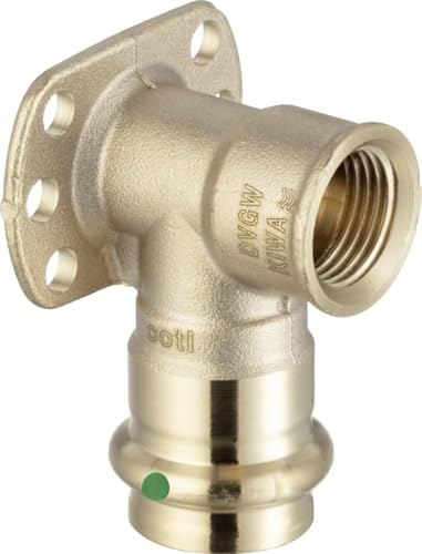 VIEGA SANPRESS WANDSCHEIBE 2225.5 12MMXRP1/2 IG, ROTGUSS