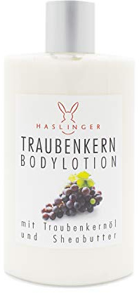 Haslinger 3004 - Traubenkern Bodylotion mit Traubenkernöl und Sheabutter 200ml