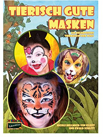 Eulenspiegel 999653 - Tierisch gute Masken, 22 Tier-Masken, Karneval, Motto-Party