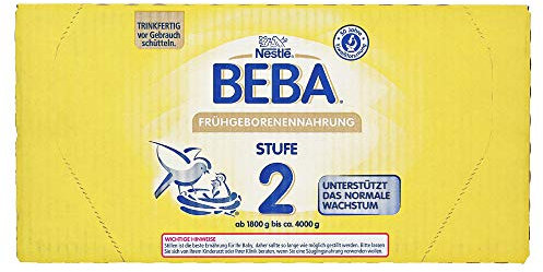 Nestlé Beba Frühgeborenen Nahrung Stufe 2