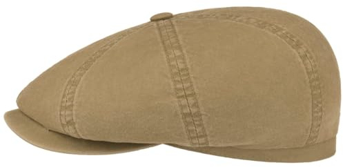 Stetson Hatteras Berretto a Palloncino Cotone Sostenuto Bio Uomo Protezione UV 40 Primavera Estate