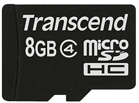 Transcend Micro SDHC 8GB Class 4 Speicherkarte