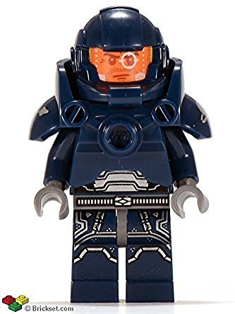 LEGO 8831 - Minifigur Galaxie-Wächter aus Sammelfiguren - Serie 7