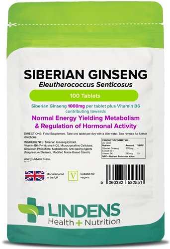 Sibirischer Ginseng 1000mg Tabletten (100)