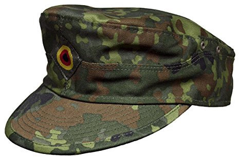 Erich Fritzsch KG Bundeswehr BW Feldmütze Heer, Flecktarn, Gr. 56