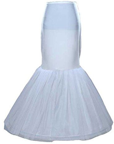 Lorembelle 1 hoop 1 tier A-line mermaid Crinoline Wedding bridal Petticoat underskirt