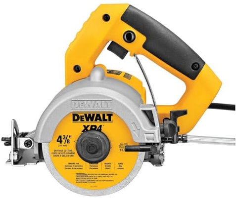 DEWALT DWC860W 4-3/8-Inch Wet/Dry Masonry Saw