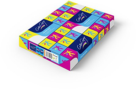 Color Copy lasertryckpapper, lätt satinerat, ECF, 350 g/m², 125 blad vit, SRA3 (45 x 32 cm)