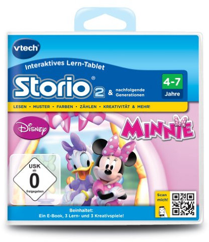 Vtech 80-231704 - Storio 2 Lernspiel Minnies Schleifen Boutique