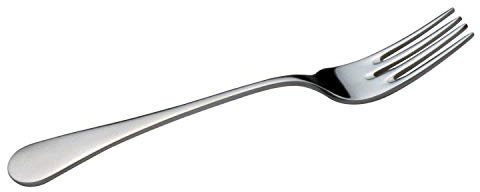 PIAZZA Paquete de 12 tenedores de pescado de acero inoxidable – Línea Roma – Longitud 18 cm