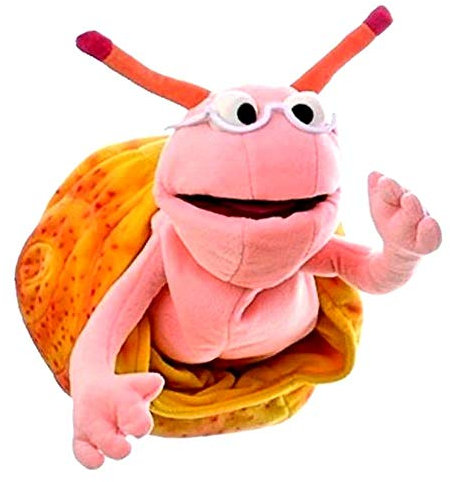 Living Puppets SE305 Kl. Finchen Sesame Street Handpuppen, Mehrfarbig, 35cm