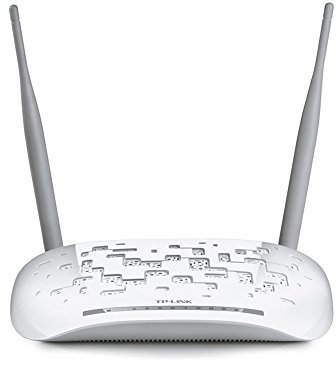 TP-LINK TD-W8968 300 Mbps Wireless N USB ADSL2+ Modem Router for Phone Line Connections (USB Port for Storage Sharing, Printer Sharing, 3G Modem Sharing, FTP Server and Media Server) - White