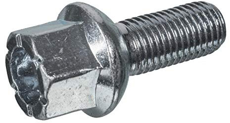 febi bilstein 46713 Wheel Bolt for steel and light alloy wheel rim, pack of one