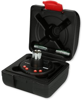 KS Tools 516.1192 1/2 Digitaler Drehmomentadapter mit Winkelmesser, 27-135 Nm, Schwarz