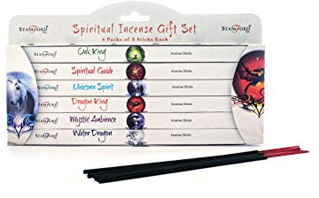 Stamford Spiritual Incense Collection in 6 Fragrances 27x16x1.5 cm R-37157