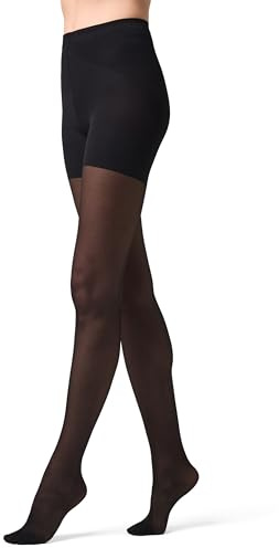 FILODORO Medias Slim 80 Control Top Negro M