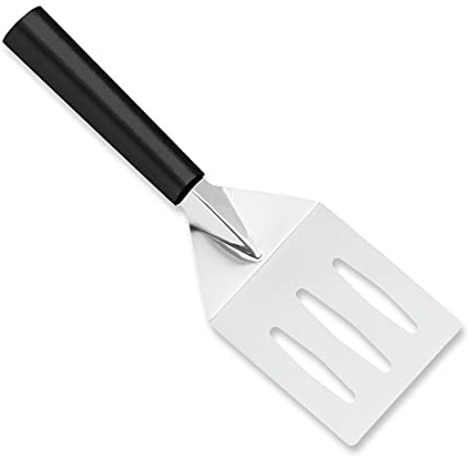 Rada Cutlery Turnover (W228), 3.75 x 3.25 Stainless Steel Face, Black Handle