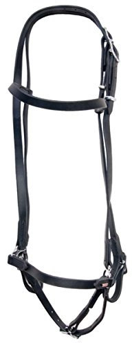 Karlslund Superstrap hannoveranische Trense, Schwarz, Chrom