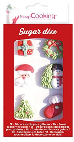 ScrapCooking Sucres décoratifs - Décosucres reg; : Noël