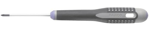 Bahco BE-8800 Ergo Pz-0 Screwdriver, Multi-Colour, 182 mm