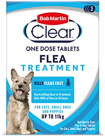 Bob Martin Clear Flea Tablets for Small Dogs and Puppies