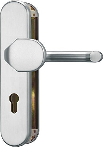 ABUS Tür-Schutzbeschlag KLT512 F1 für Feuerschutztüren, rund, aluminium, 425592