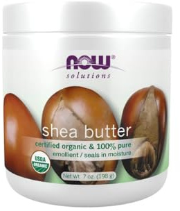 NOW Solutions, Certified Organic Shea Butter, Moisturizer, 7 oz