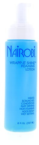 Nairobi Wrapp-It Shine Foaming Lotion 8oz by Nairobi
