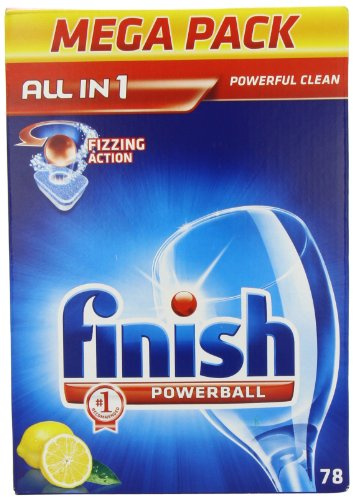 Finish All In One Lemon Sparkle 78 Dishwasher Tablets