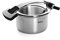 Woll Concept PRO Kochtopf mit Deckel - Induktiv -, Ø 16 cm, 10 cm hoch, 2,0l - Geeignet für alle Herdarten, Edelstahl, backofenfest bis zu 220°, silber