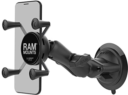 RAM Mount RAM-B-166-UN7 Sugmontering för iPhone 5 med RAM X-grepp fjäderfäste