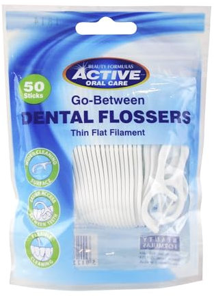 Generic - Filo interdentale con supporto, 50 pezzi