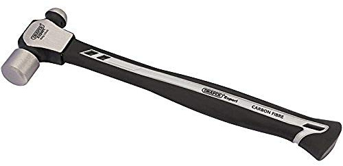 Draper 26205 Expert Carbon Fibre Shaft Ball Pein Hammer, Grey and Black, 450g