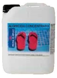 Lapi - 10 kg Alghicida Concentrato Liquido A Tripla Azione. Per Contrastare L'Insorgere Delle Alghe. Riduce Il Consumo Abituale Di Cloro. Esercita Un'Azione Ingoblante E Flocculante Dello Sporco. Effetto Azzurrante Delle Acque.