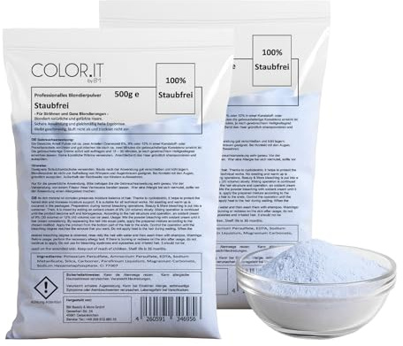COLOR.IT by BM Blondierpulver Premium (2er Pack) 500g je Beutel