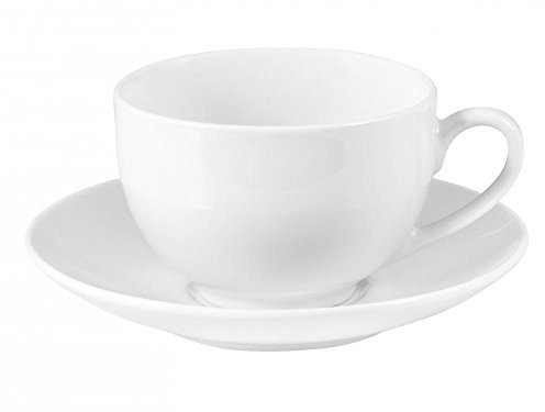 H&H Sweden Tasse Jumbo, céramique, Blanc, 450 ML