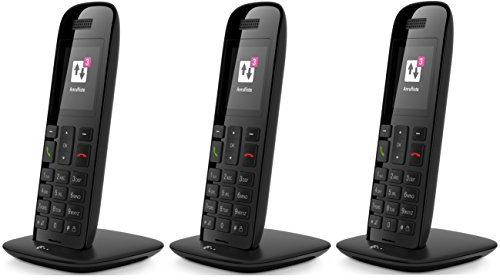 Telekom 114186 10 Trio Set 5 cm (2 Zoll) Diagonale, 176 x 220 Pixel Speed-Telefon schwarz