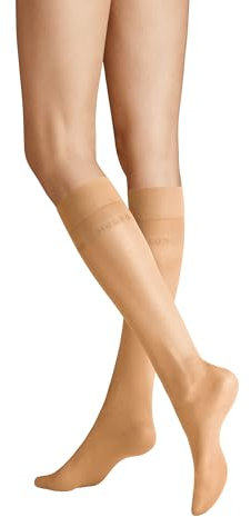 HUDSON Damen Kniestrümpfe Glamour 20 transparenter Glanz 20 DEN Make-up 0019 39/42