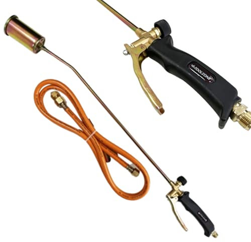 Braccio lungo Gas Propano Torcia Bruciatore 2m Tubo Roofers Tetto Kit Erbacce Torcia