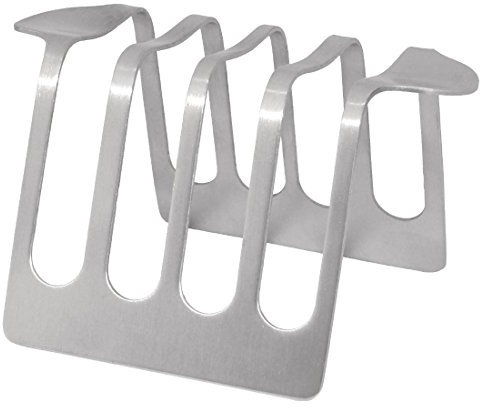 Olympia Toast Rack 4 Slice - Stainless Steel Toast, Bread Holder Organizer DL239