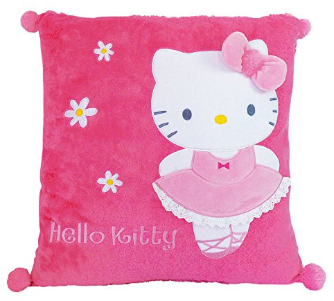 Hello Kitty – 711392 – Einrichtung und Dekoration – Kissen quadratisch – Ballerina