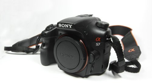 Sony SLT-A57 SLR-Digitalkamera (16 Megapixel APS HD CMOS, 7,5 cm (3 Zoll) Display, Live View, Full HD Video) Gehäuse schwarz