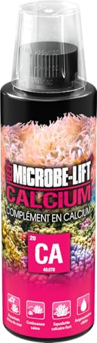 Calcium Meerwasseraquarium 236 ml – Kalzium-Zusatz für Korallen, Muscheln & Wirbellose – erhöht gezielt den Calciumwert – für Wachstum & stabile Wasserwerte – ARKA Calcium