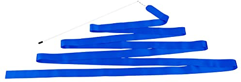 Sport-Tec Gymnastikband Tanzband Turnband Rhythmikband Wirbelband Schwungband mit Stab 6 m