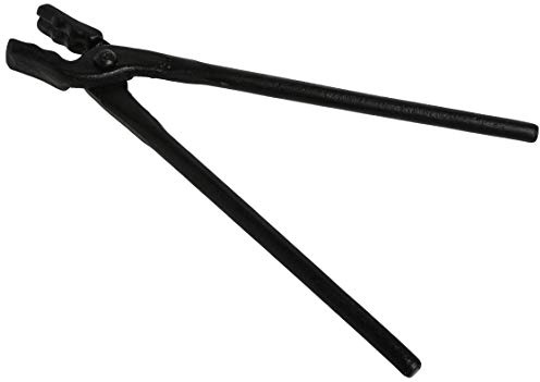 PICARD Wolfsmaul Schmiedezange 300 mm | Handwerkzeug | Schmiede Zubehör | Gezahnte Form | C35 Stahl | Für Schmiede & Hufschmiede | Für Werkstücke von 1–8 mm | Gewicht 620 g | REACH- & RoHS-konform