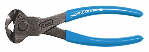 Bon Tool Nippers - End Cutting - 6-inch (84-406), Blue