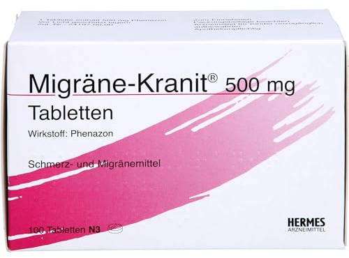 Migräne-Kranit 500 mg Tabletten, 100 St. Tabletten