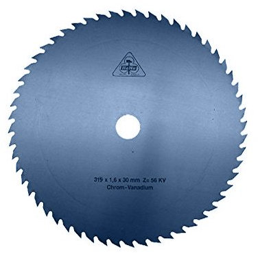HaWe 805.31 Kreissägeblätter mit 56 Wolfszähne 315 mm aus CV-Stahl