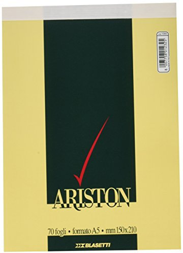 Blasetti 1066 Ariston Blocchi, A5, Punto Metallico, Confezione da 10