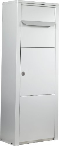 MEFA Rowan (471), silber Kompakter Paketbriefkasten